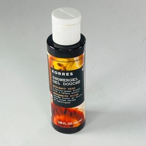 Korres Bergamot Pear Shower Gel Douche Body Wash Travel 1.35 oz 40ml Sealed New